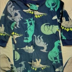 Dinosaur Print Kids Pajamas